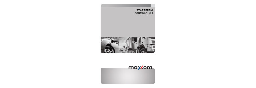 Katalog Maxxom akumulatora